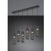 Trio lights Stream pendant light black, 6-light sources