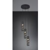 Trio lights Stream pendant light black, 3-light sources