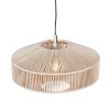 Trio lights SVEA pendant light beige, 1-light source