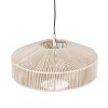 Trio lights SVEA pendant light beige, 1-light source