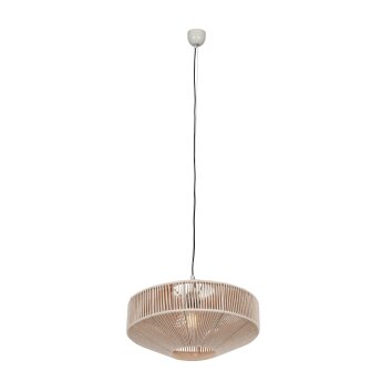 Trio lights SVEA pendant light beige, 1-light source