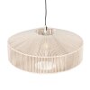 Trio lights SVEA pendant light beige, 1-light source