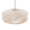 Trio lights SVEA pendant light beige, 1-light source