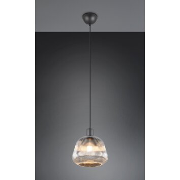 Trio lights Tarifa pendant light black, 1-light source