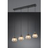 Trio lights Tarifa pendant light black, 4-light sources