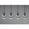 Trio lights Tarifa pendant light black, 4-light sources