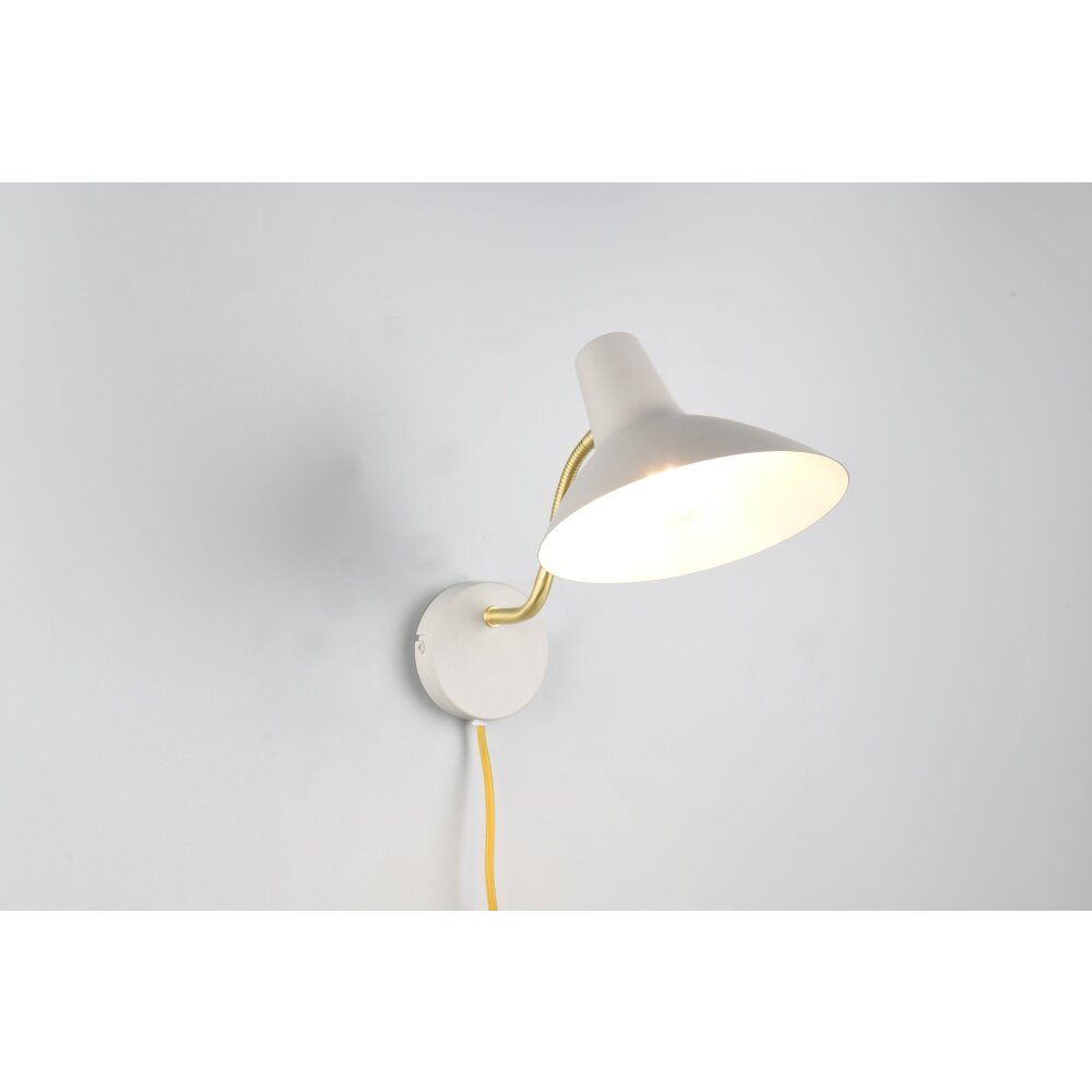 Trio lights Traveller wall light grey, 1-light source