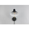 Trio lights Traveller wall light black-gold, 1-light source