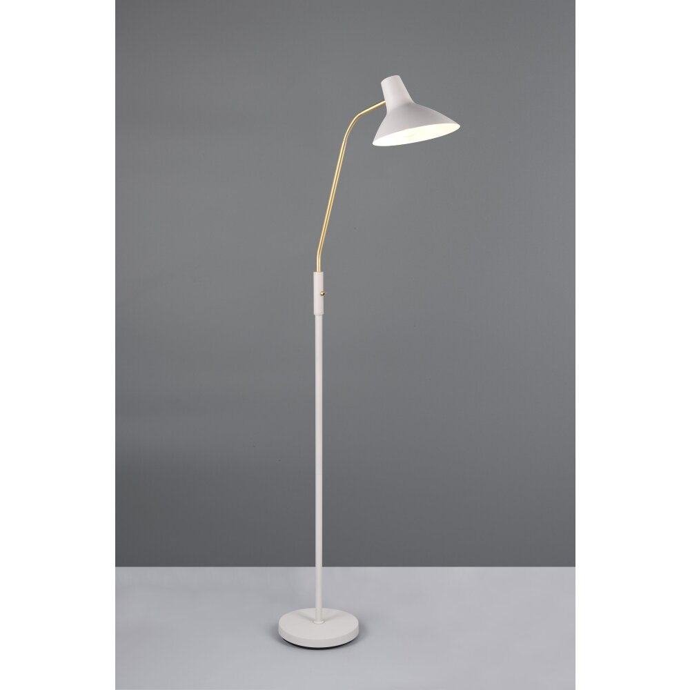 Trio lights Traveller floor lamp grey, 1-light source