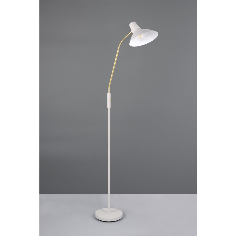 Trio lights Traveller floor lamp grey, 1-light source