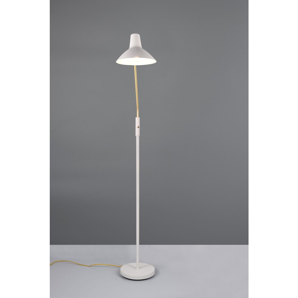 Trio lights Traveller floor lamp grey, 1-light source