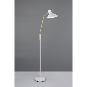 Trio lights Traveller floor lamp grey, 1-light source