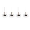 Trio lights Celeste pendant light LED brown, 1-light source