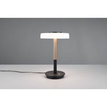 Trio lights Celeste table lamp LED brown, 1-light source