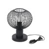 Trio lights Gila table lamp black, 1-light source