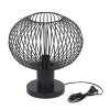 Trio lights Gila table lamp black, 1-light source