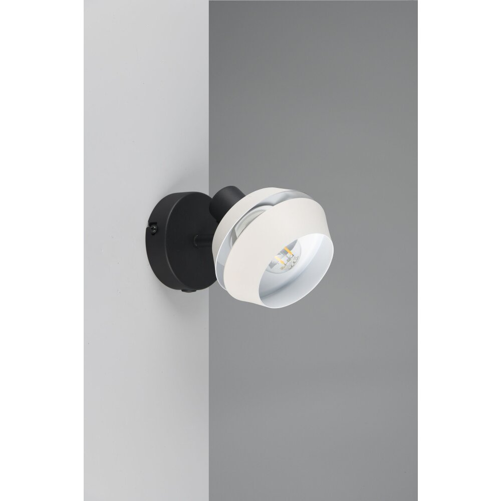 Reality lights Isla ceiling spotlight grey, 1-light source