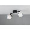 Reality lights Isla ceiling spotlight grey, 2-light sources