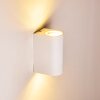 Outdoor Wall Light Pailly LED white, 2-light sources