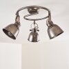 NANLIA Ceiling light grey, silver, 3-light sources