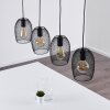 Conewago Pendant Light black, 4-light sources