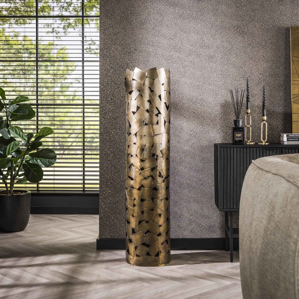 Favsing floor lamp bronze, 2-light sources