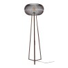 Luzinde floor lamp matt nickel, black, 1-light source