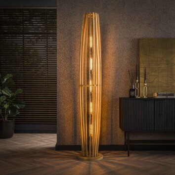 Laceiras floor lamp Ecru, 5-light sources