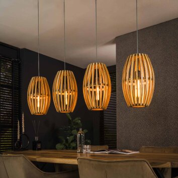 Laceiras pendant light Ecru, 4-light sources