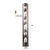 Pocinho floor lamp black, 5-light sources