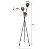 Fuensalida floor lamp anthracite, 3-light sources