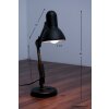 Globo FAMOUS desk light black, 1-light source