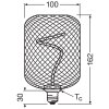 Osram lights E27 3.5 Watt warm-white dimmable 170 Lumen