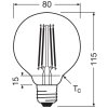 Osram lights E27 2.2 Watt warm-white 470 Lumen