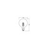 Osram lights E27 7.2 Watt warm-white 1521 Lumen