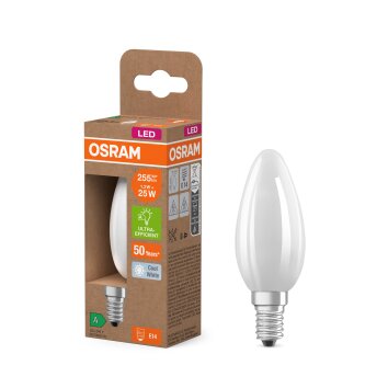 Osram lights E14 1.2 Watt neutral white 255 Lumen