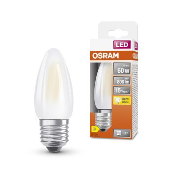 Osram lights E27 5.5 Watt warm-white 806 Lumen