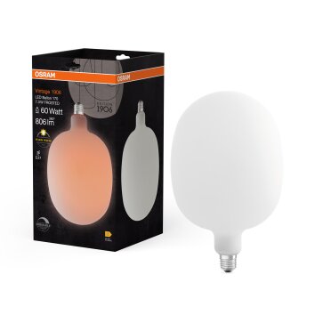 Osram lights E27 7.3 Watt warm-white dimmable 806 Lumen