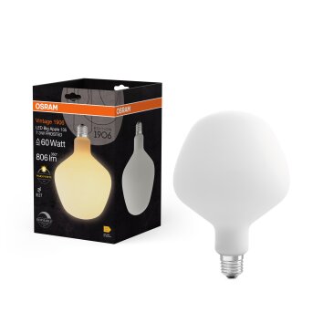 Osram lights E27 7.3 Watt warm-white dimmable 806 Lumen