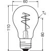 Osram lights E27 4.9 Watt warm-white dimmable 470 Lumen