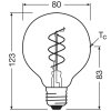 Osram lights E27 7.2 Watt warm-white dimmable 806 Lumen