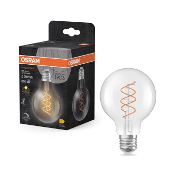 Osram lights E27 7.2 Watt warm-white dimmable 806 Lumen