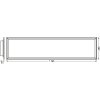 Ledvance Lights Plus wall and ceiling light LED white, 1-light source, Colour changer