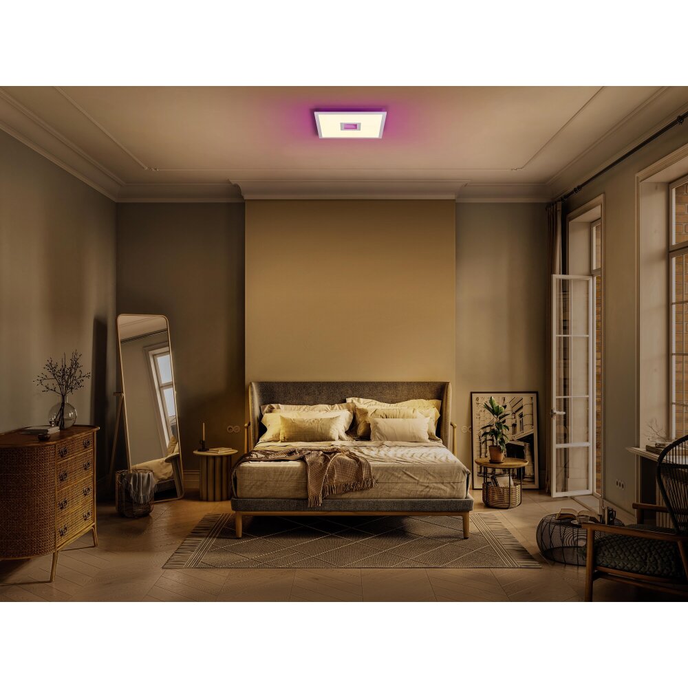 Ledvance Lights Plus wall and ceiling light LED white, 1-light source, Colour changer