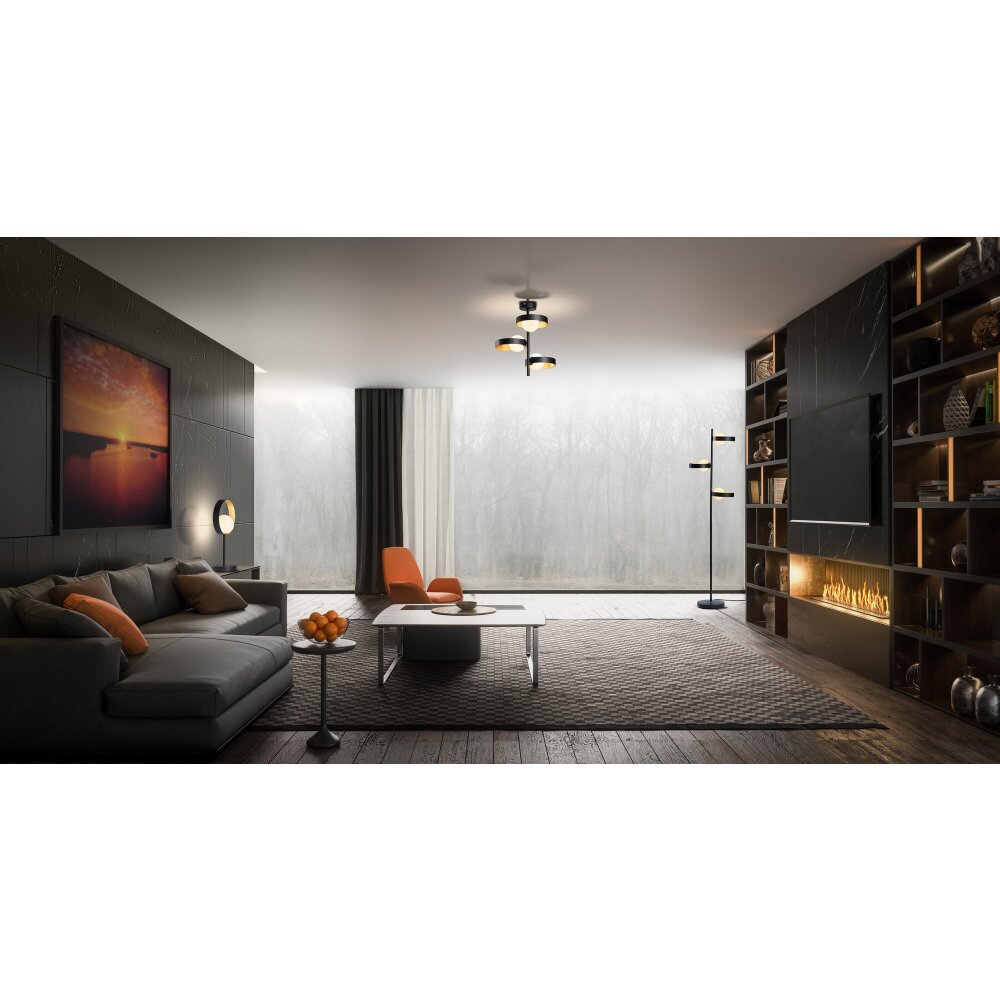 Ledvance Lights DECOR wall and ceiling light black, 1-light source