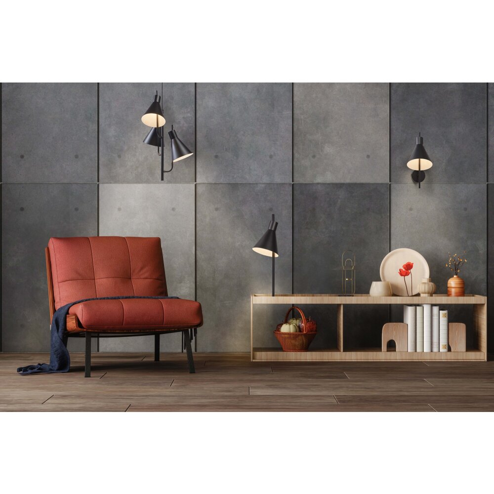Ledvance Lights DECOR wall and ceiling light LED black, 1-light source