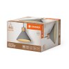 Ledvance Lights DECOR wall and ceiling light grey, Wood like finish, 1-light source