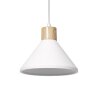 Ledvance Lights DECOR wall and ceiling light Wood like finish, white, 1-light source