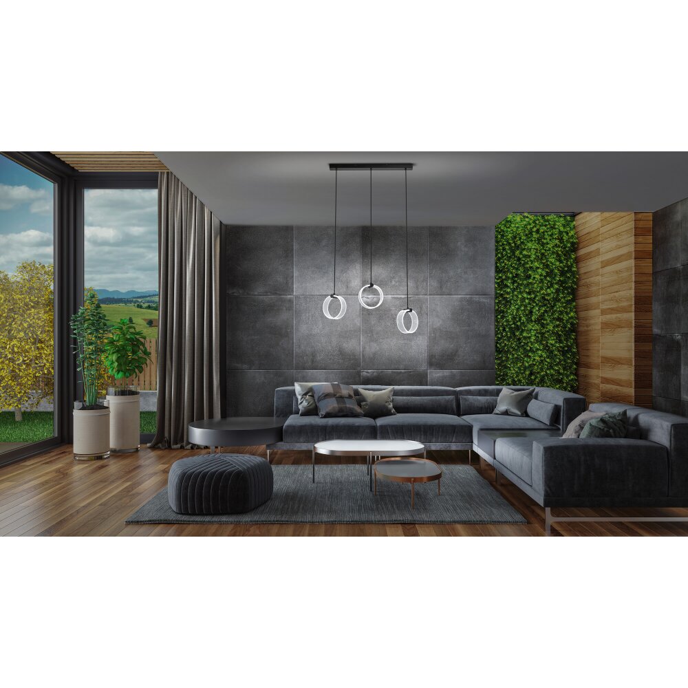 Ledvance Lights DECOR wall and ceiling light LED black, 1-light source