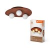 Ledvance Lights DECOR wall and ceiling light brown, 3-light sources